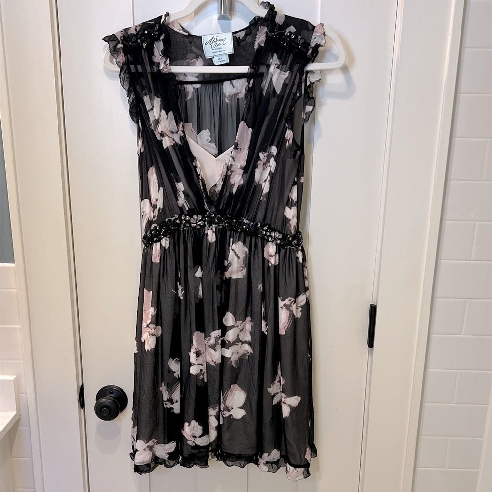 Kate Spade Madison Ave Dusk Floral Mya Dress Sz 4 - Limited Edition